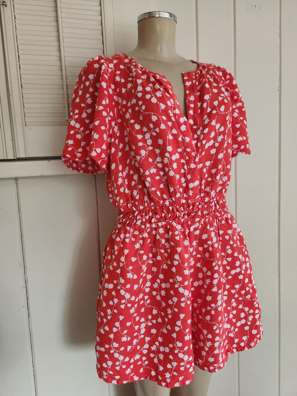 Anthropologie The Somerset Romper. Linen Blend - Picture 3 of 13